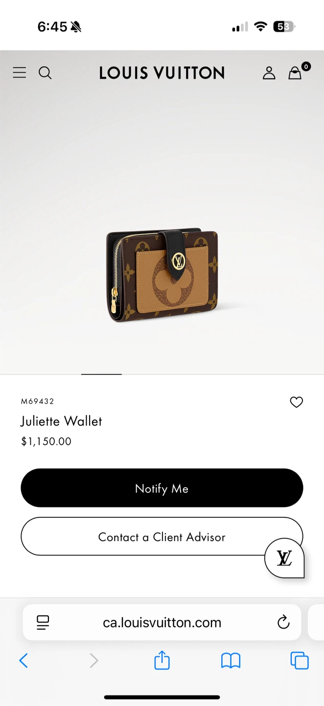 Louis Vuitton Juliette Wallet - photo 2