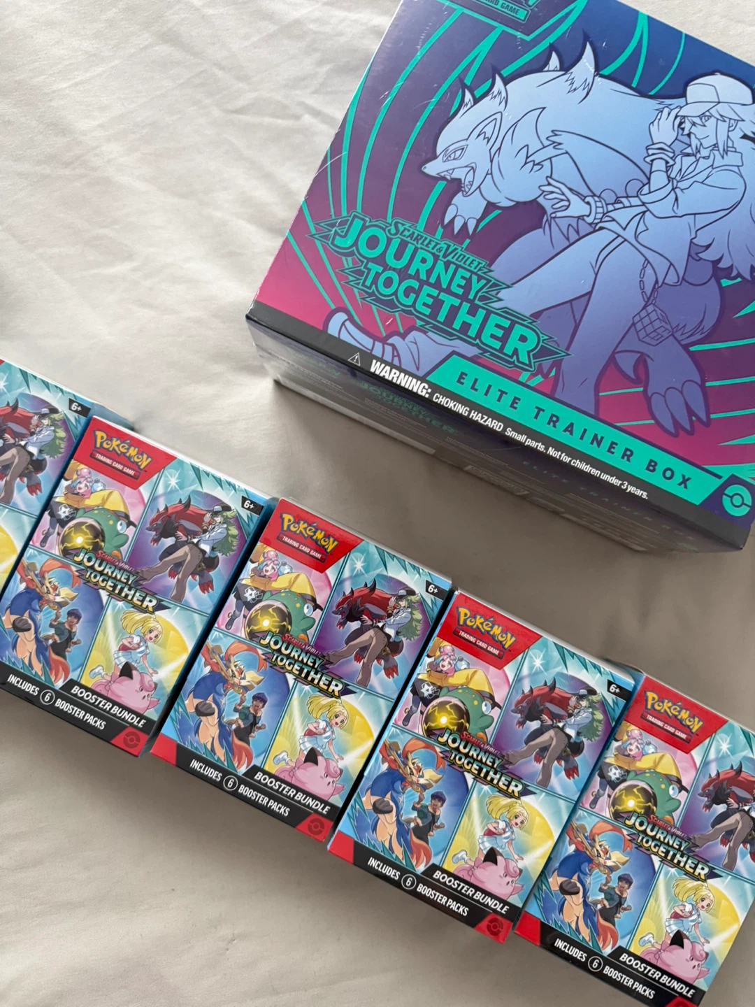 Pokémon TCG Journey Together Sealed Bundle