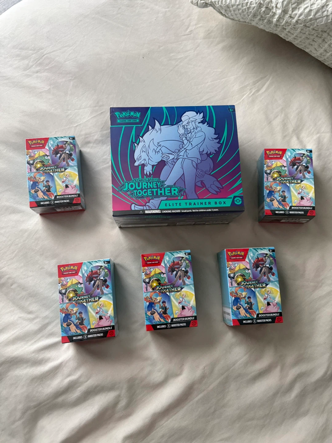 Pokémon TCG Journey Together Sealed Bundle - photo 2