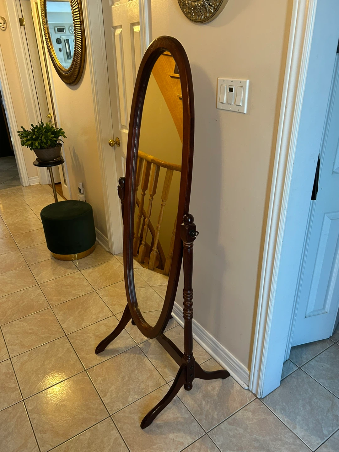 Adjustable Full Length Cheval Mirror - photo 2