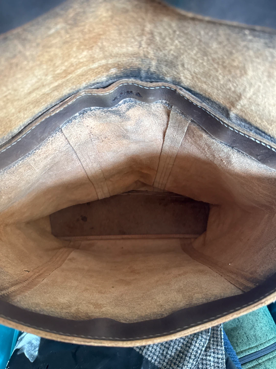 ZARA Brown Leather Backpack - photo 2