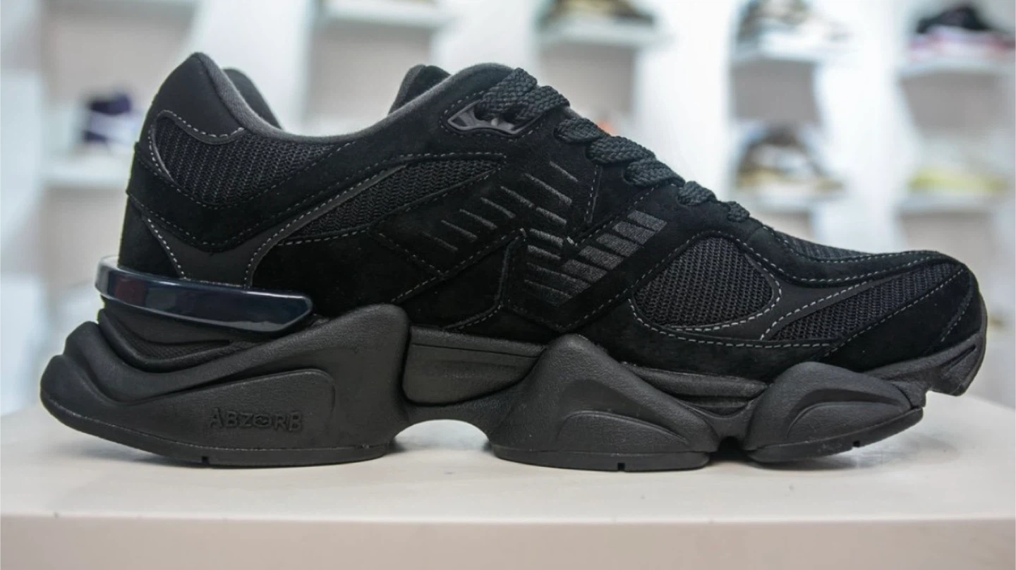 New Balance 9060 Black Sneakers - photo 2