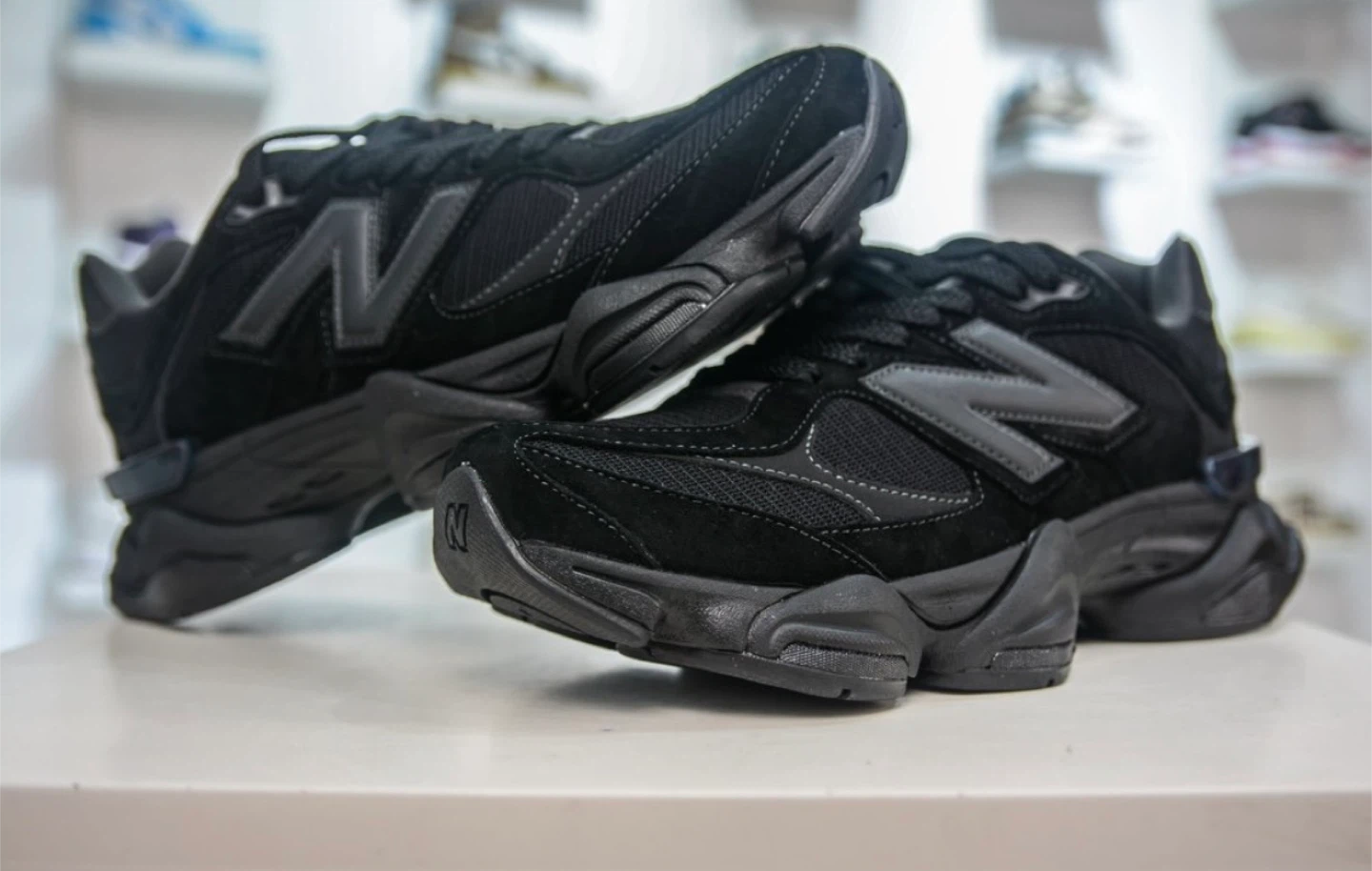 New Balance 9060 Black Sneakers - photo 3