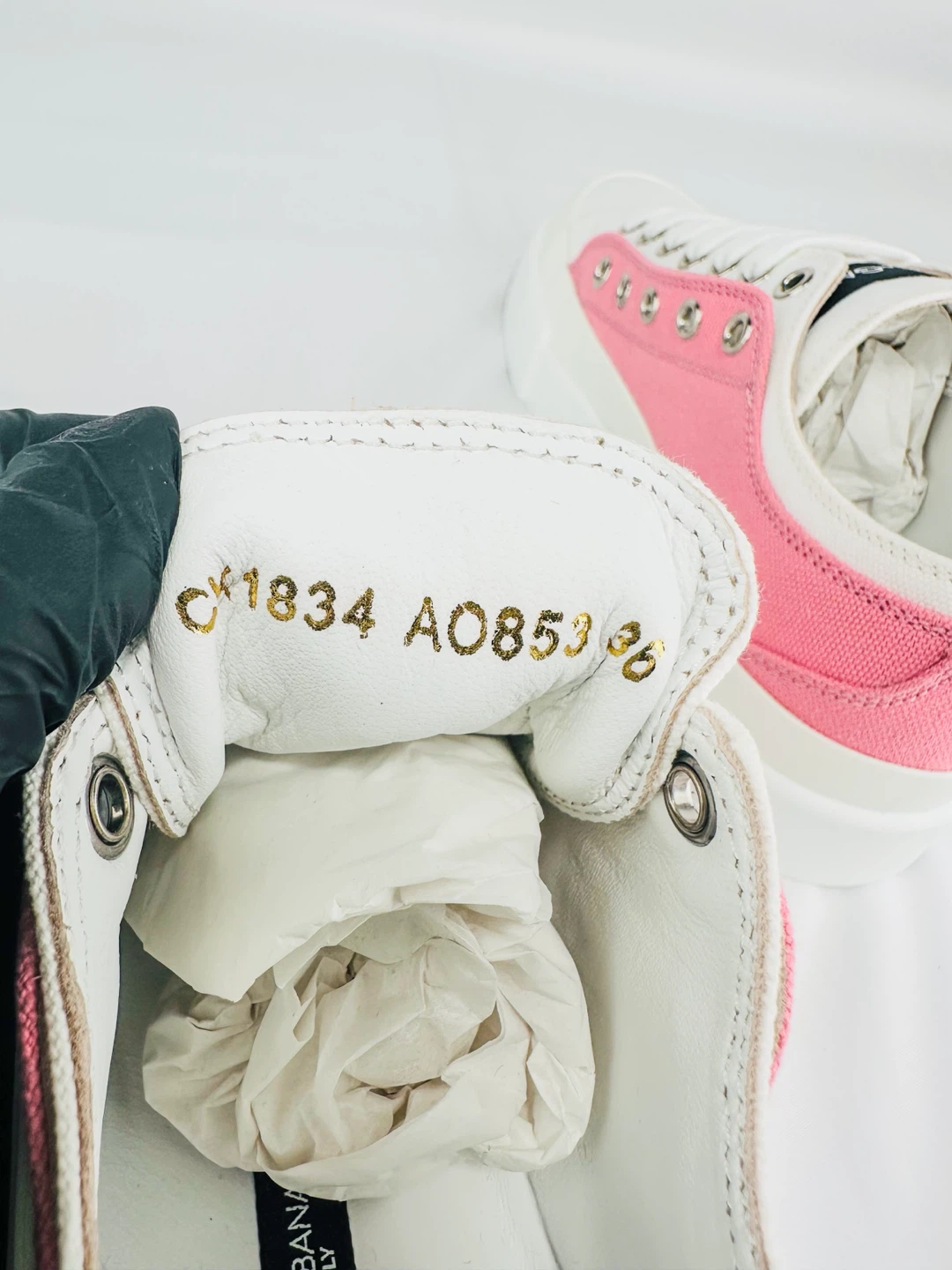 Dolce & Gabbana Portofino Layered — White/Pink — EU 36 (US 6) - photo 5