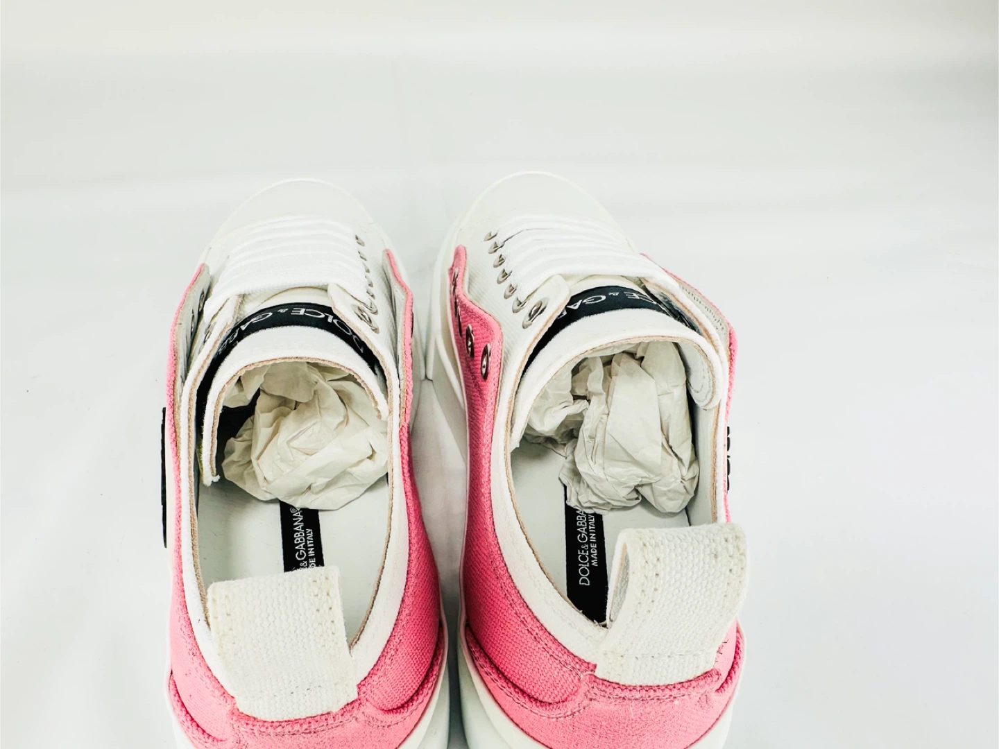 Dolce & Gabbana Portofino Layered — White/Pink — EU 36 (US 6) - photo 4