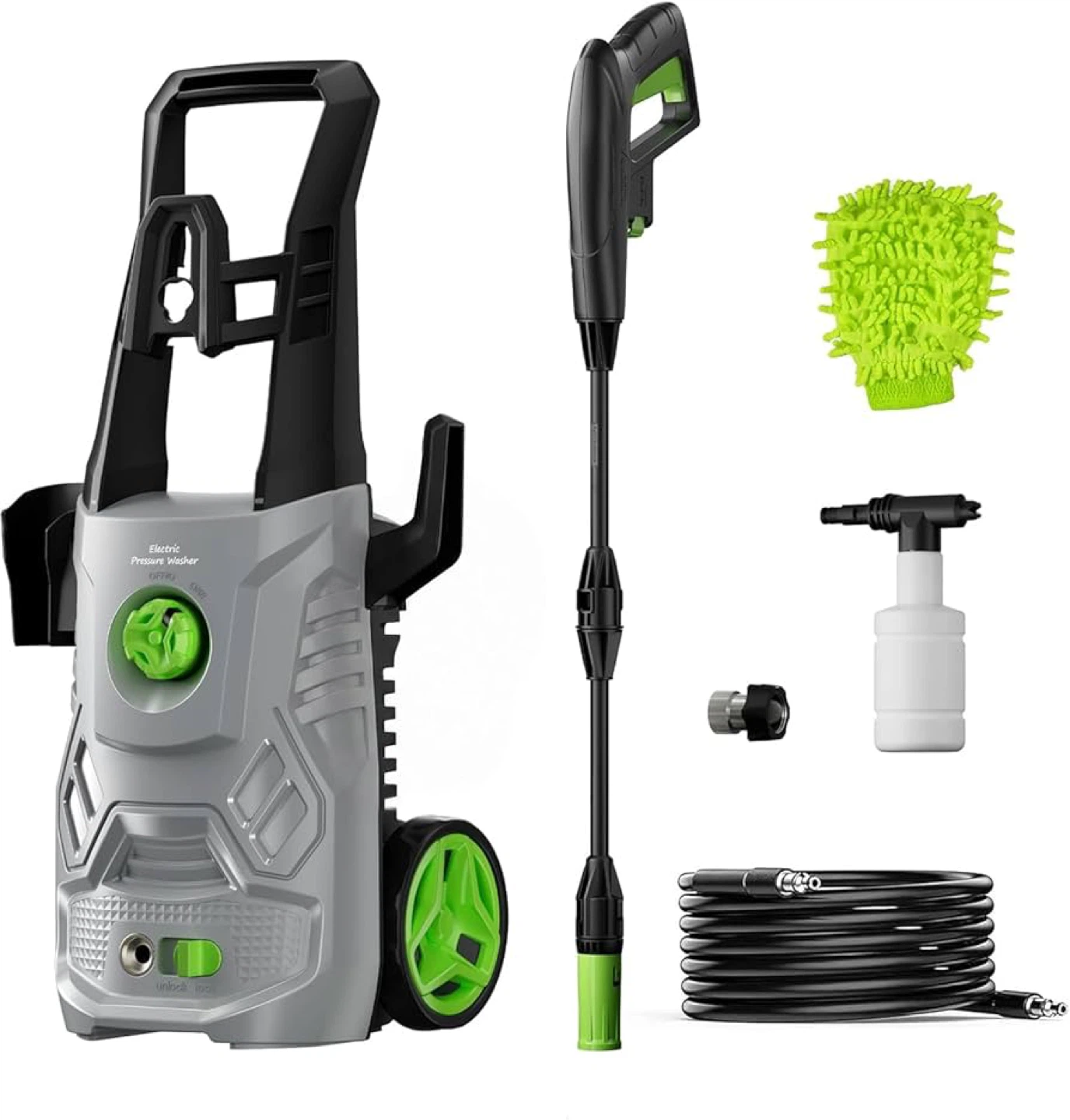 1600W Heavy Duty Pressure Washer
