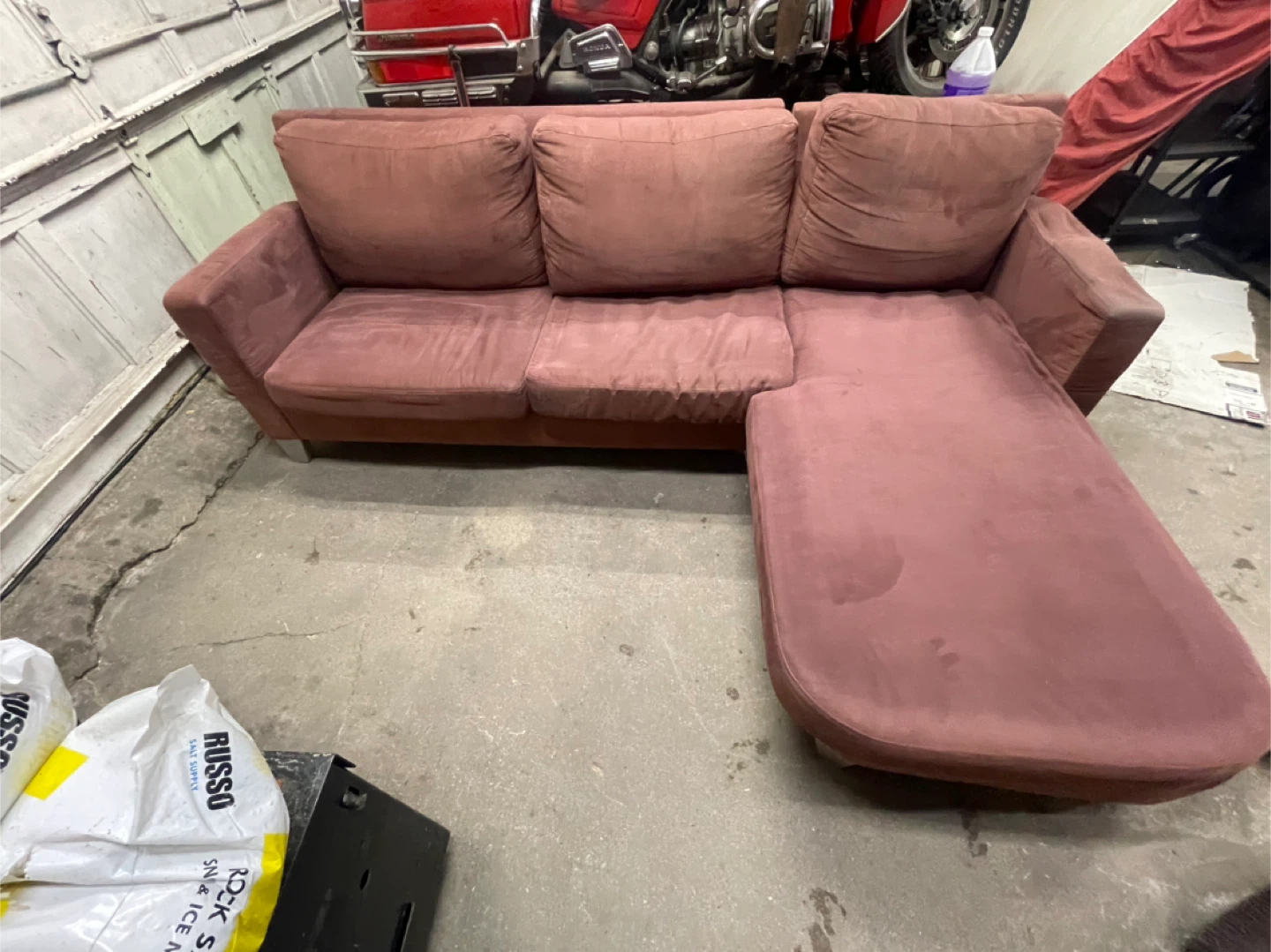 Pink Sectional Sofa