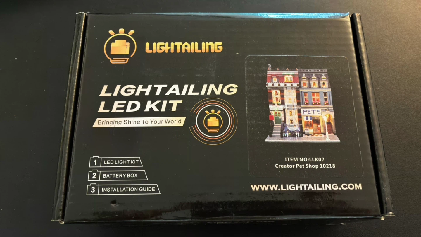 LED Lighting Kit for LEGO 10243 Parisian Restaurant - New - photo 2
