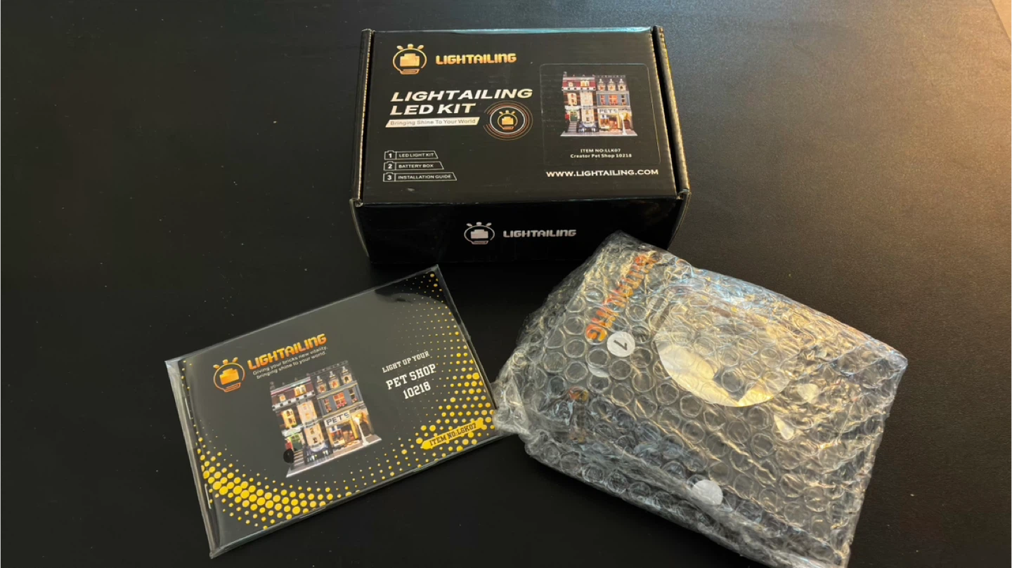 LED Lighting Kit for LEGO 10243 Parisian Restaurant - New - photo 4