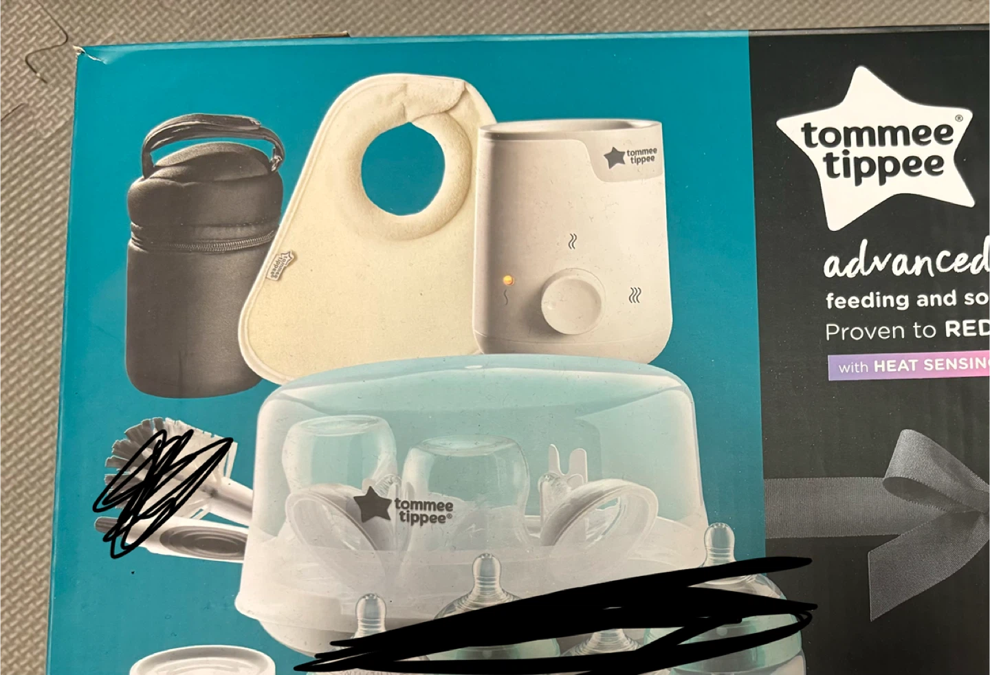 Tommee Tippee Microwave Steriliser and Bottle Warmer Set