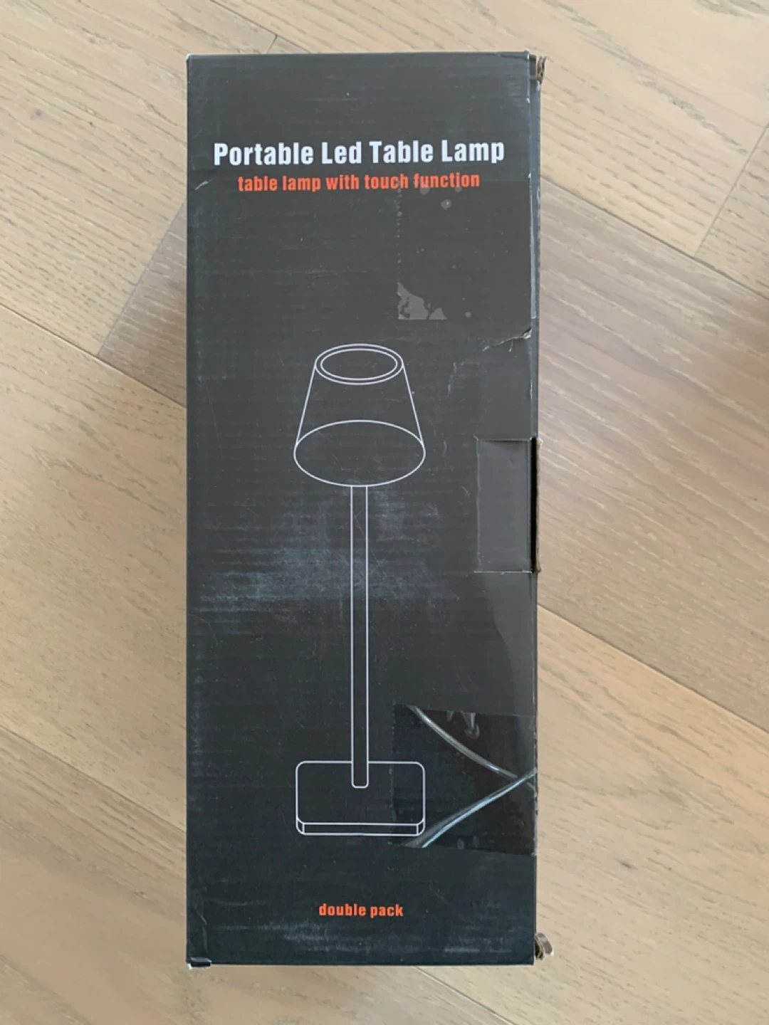 New- Portable LED Table Lamp Double Pack