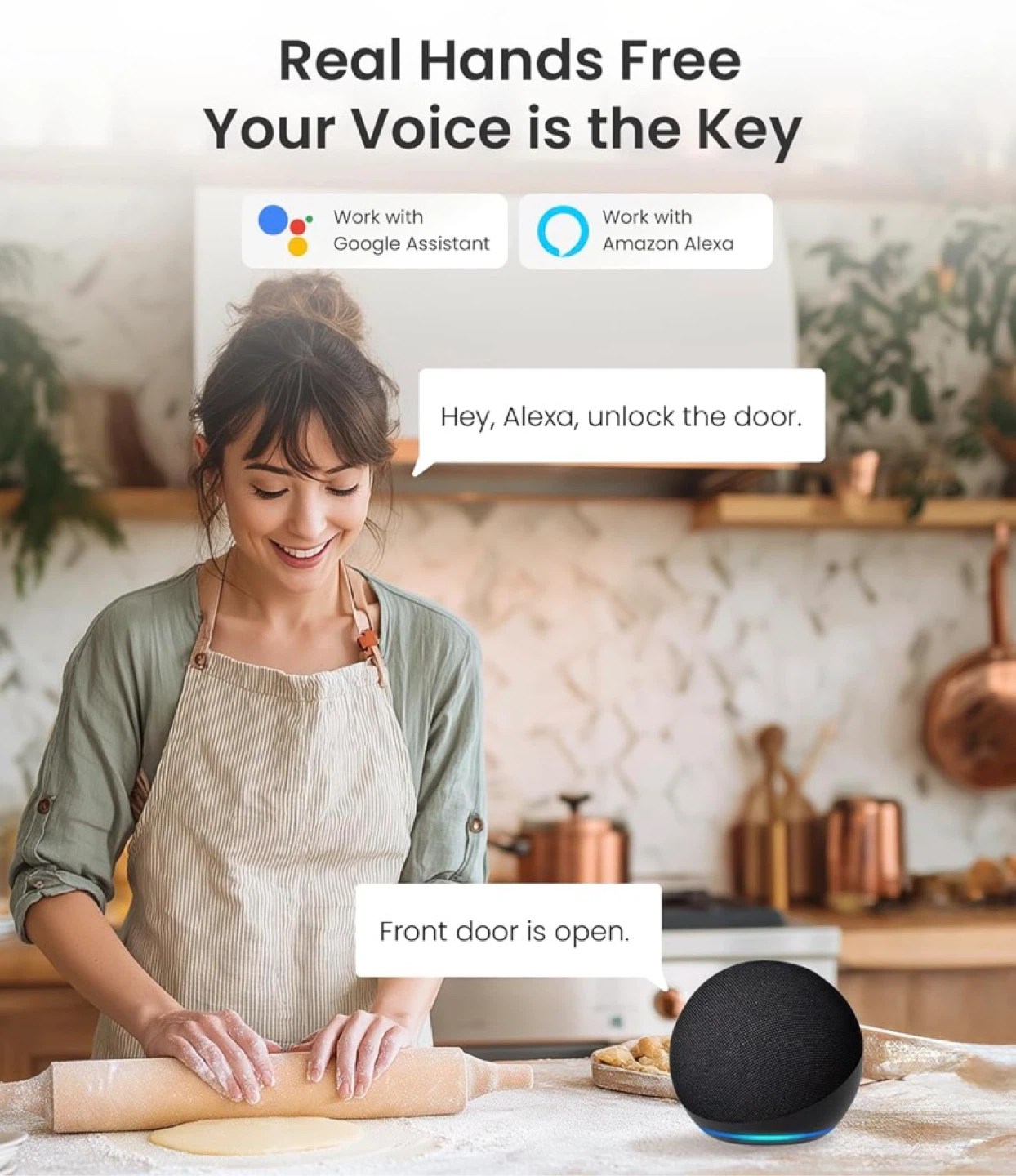 Desloc Smart Door Lock with Wi-Fi and Fingerprint Access - photo 3
