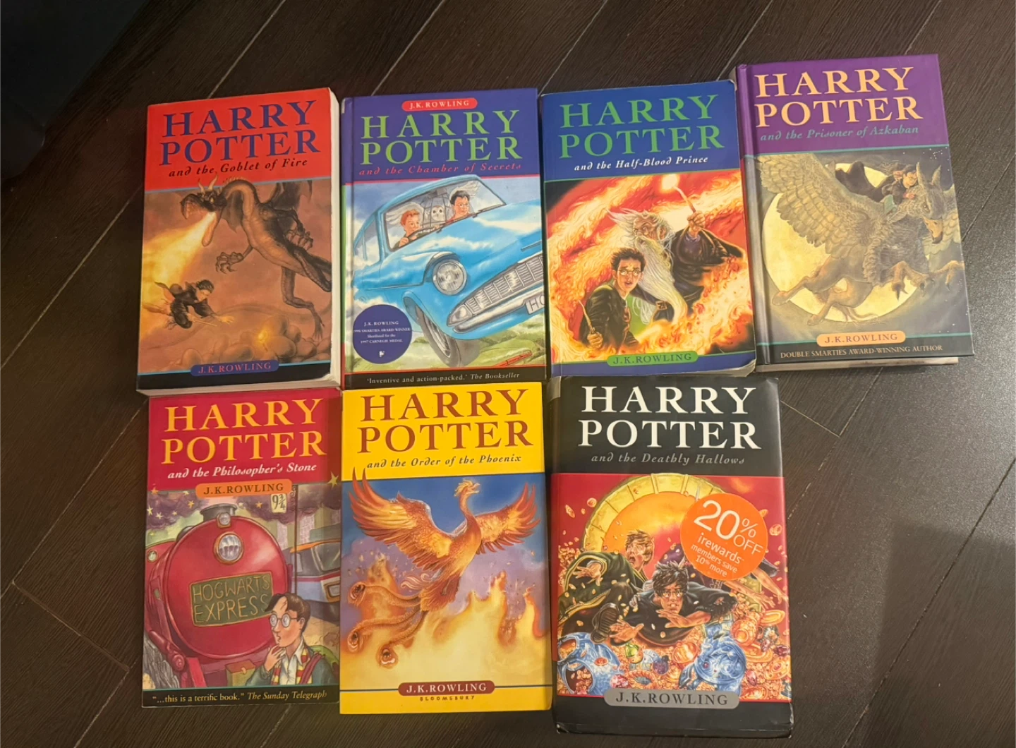 J.K. Rowling Harry Potter Book Collection