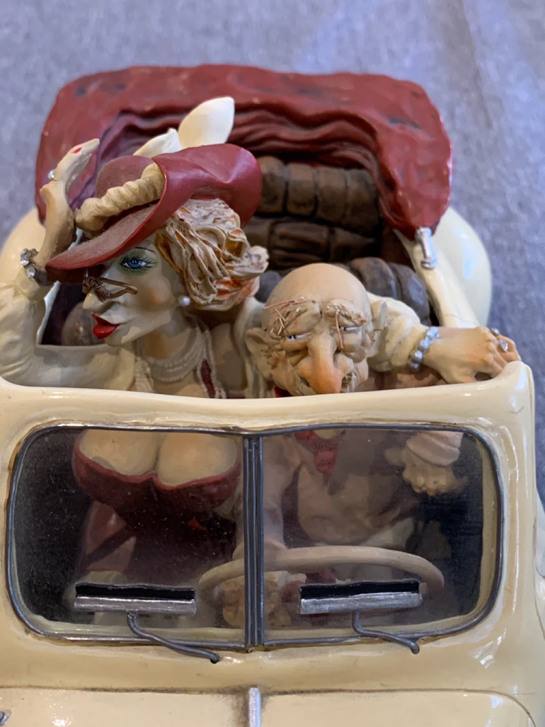 THE CONVERTIBLE CAR GUILLERMO FORCHINO sculpture - photo 4