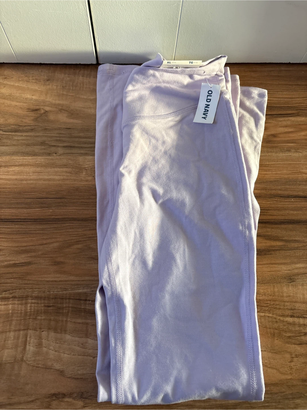 Old Navy Women's Purple High-Waisted Leggings - XL