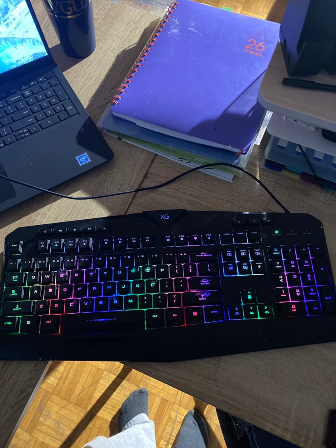 XG Gaming Keyboard with RGB Backlighting