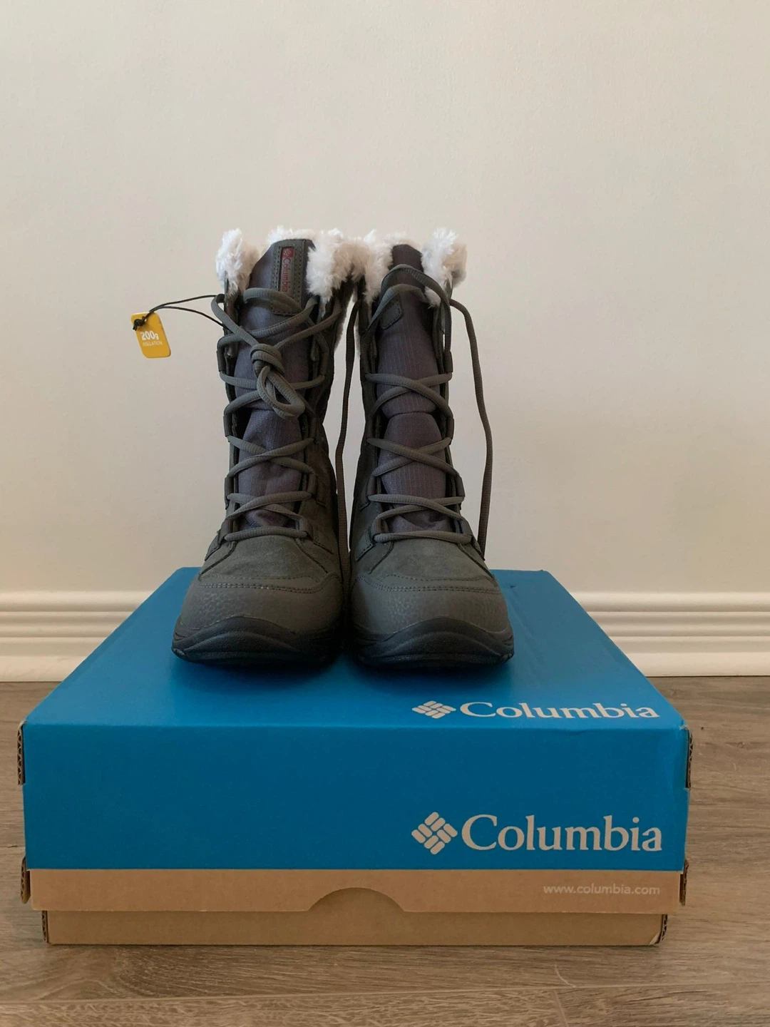 Columbia Woman Waterproof Winter Boots - Grey