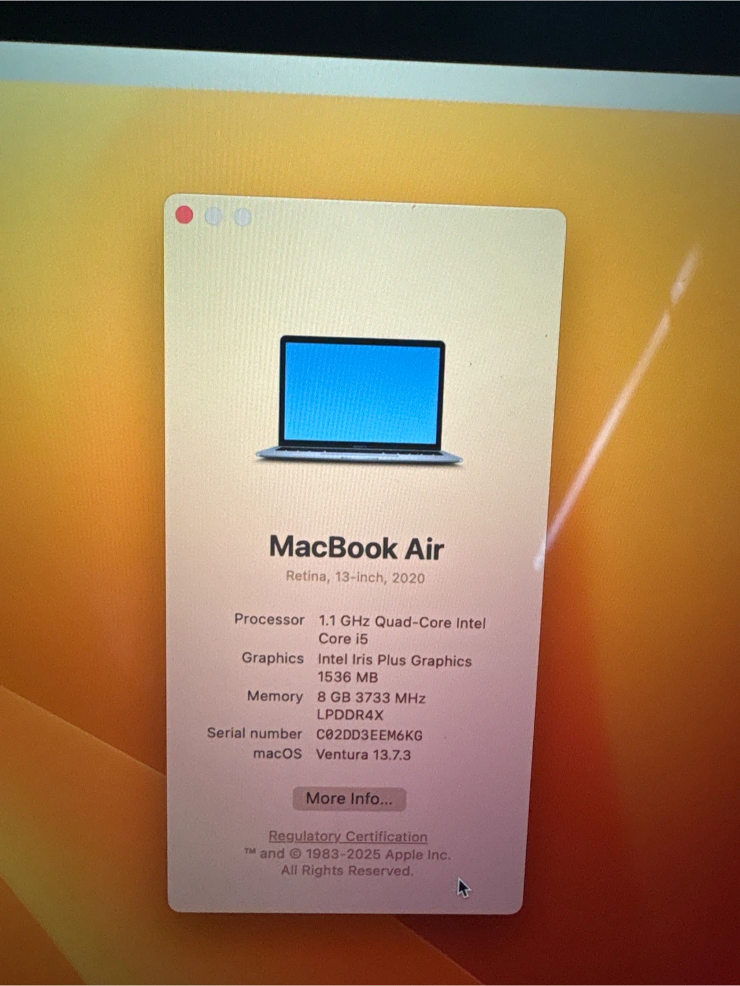 Apple MacBook Air 13-inch (2020) Retina - photo 5