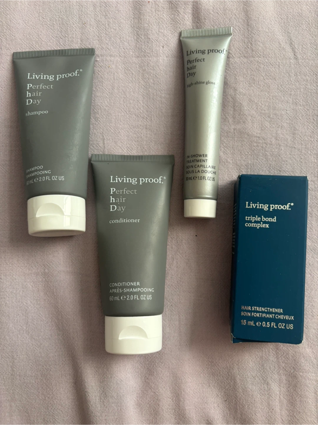 BNIB Living proof Perfect hair Day Set