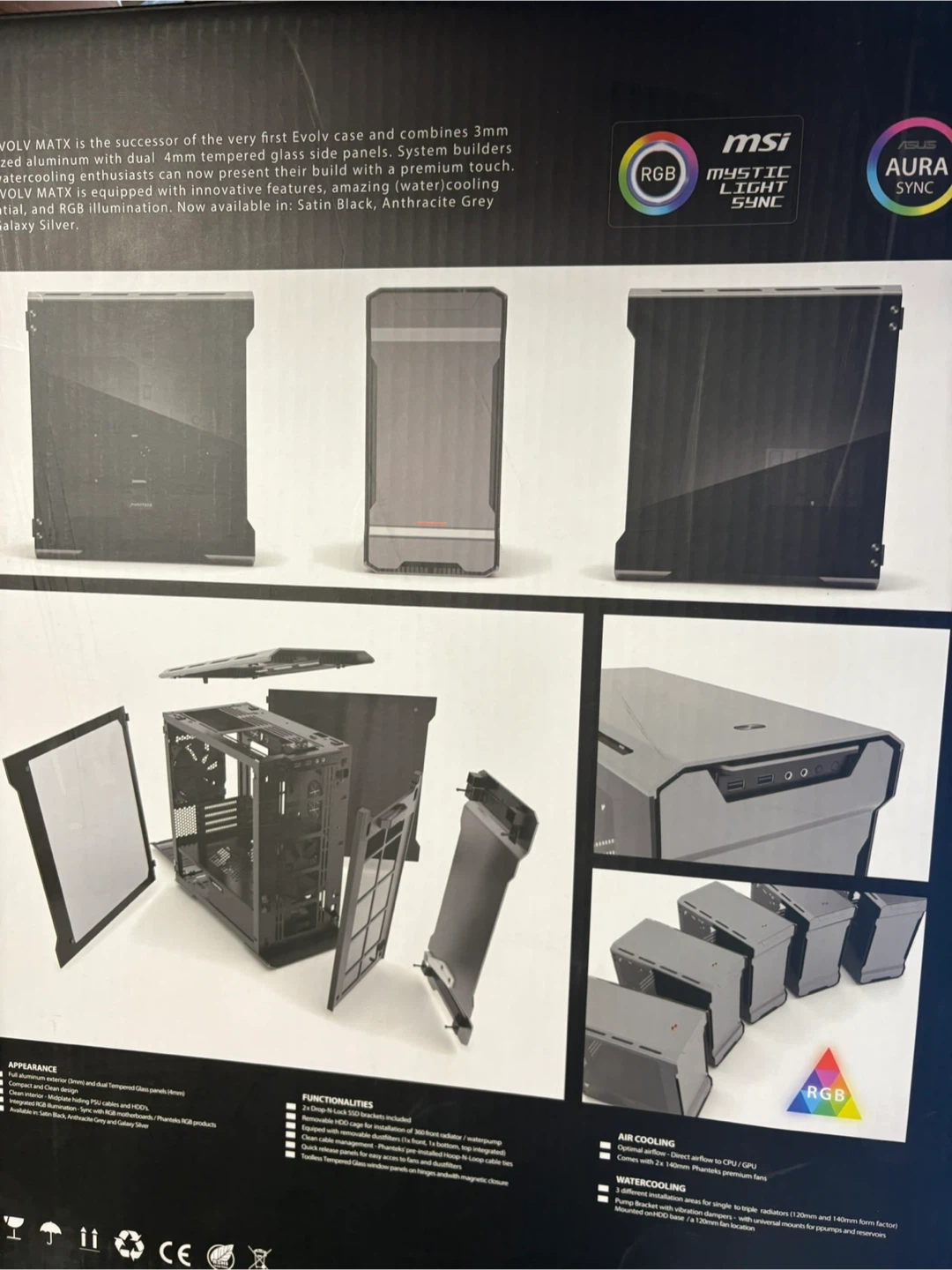 Phanteks EVOLV MATX PC Case - photo 4