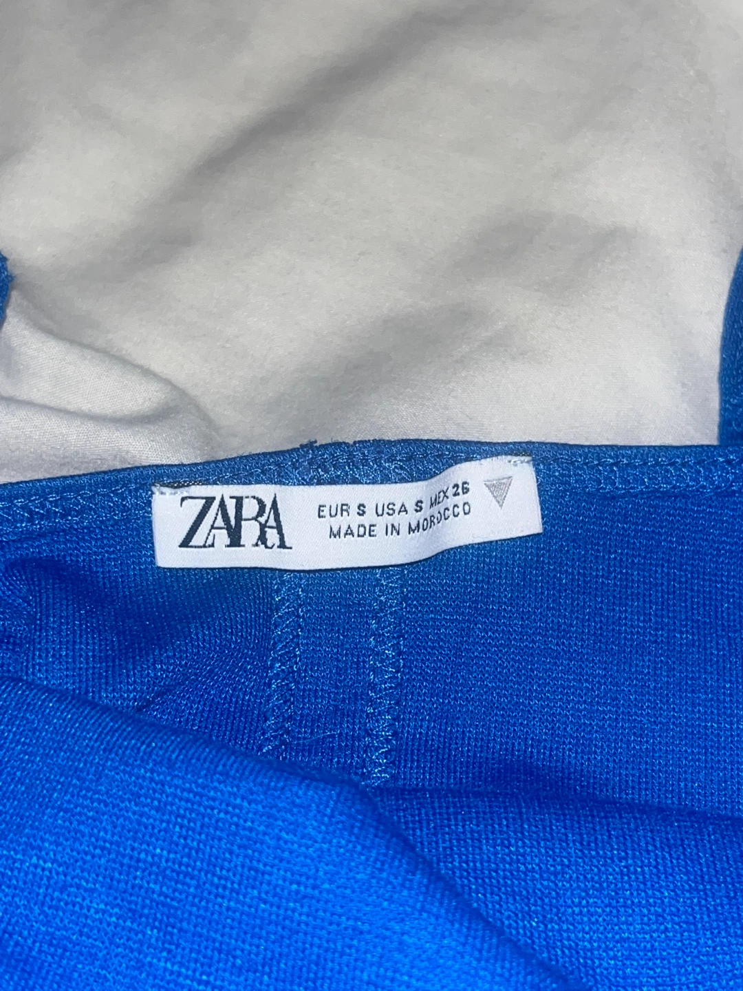 Zara Blue Tank Dress - Size S