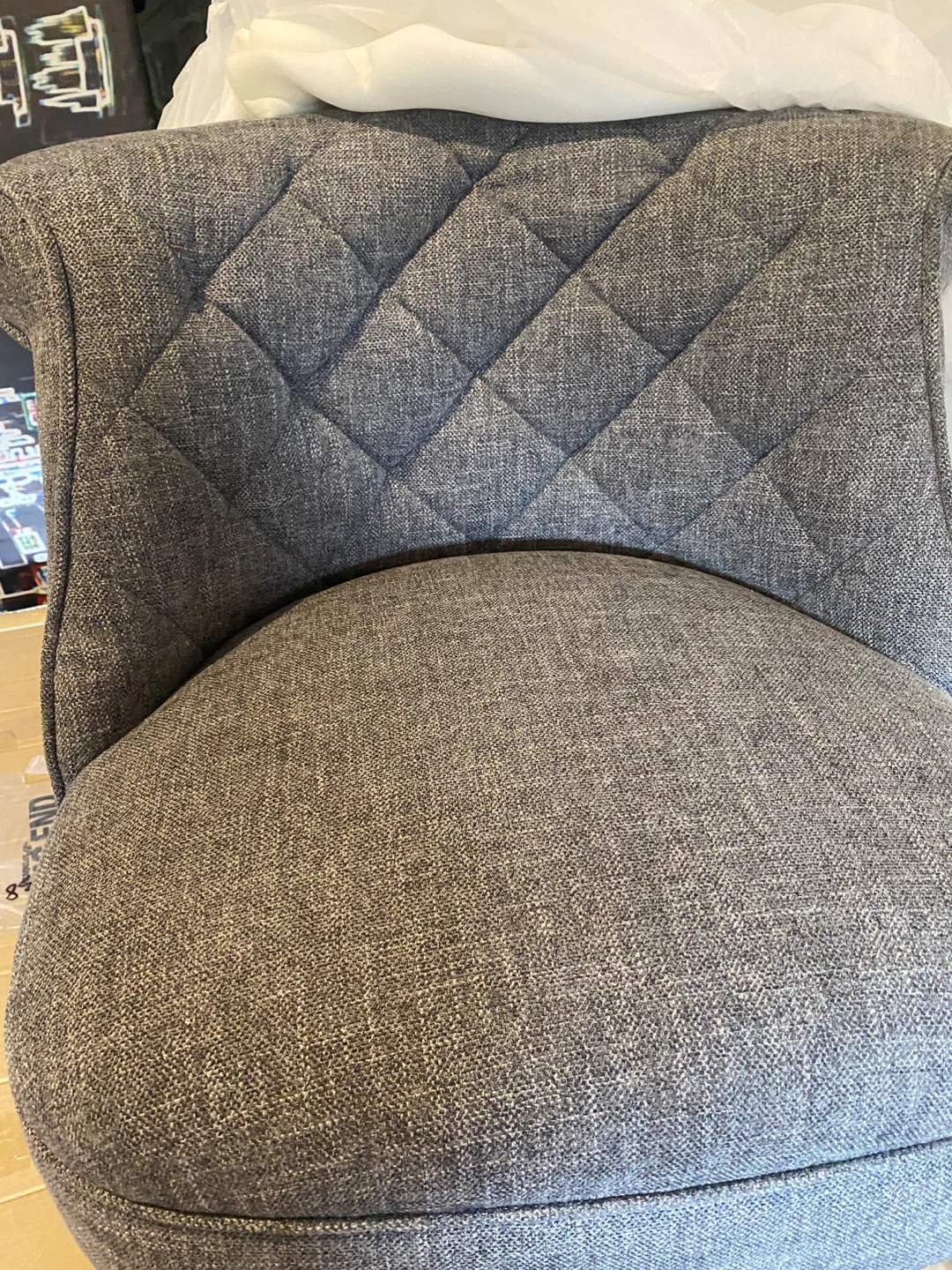 VDI Designs Accent Chair - Grey Linen - photo 2