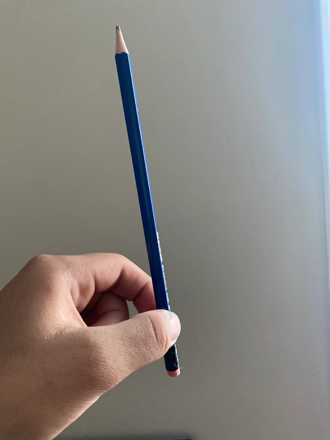 Blue Hexagonal HB Pencil 🏆