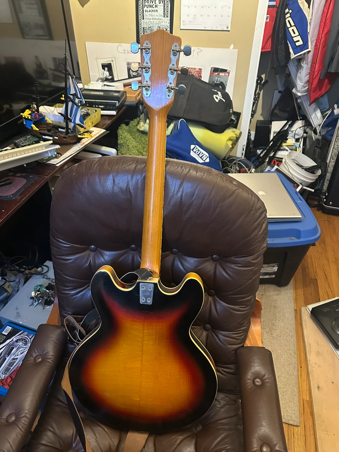 Framus Hollow Body Electric Guitar - photo 3