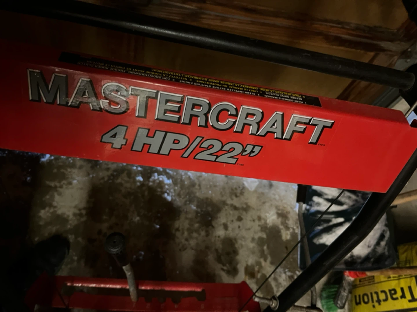 Mastercraft Snow King Snowblower 4 HP / 22" - photo 4
