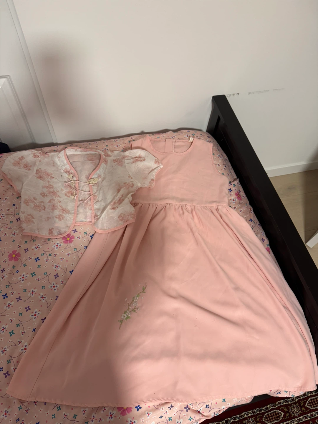 Pink Dress with Matching Bolero for 11-14 - photo 2