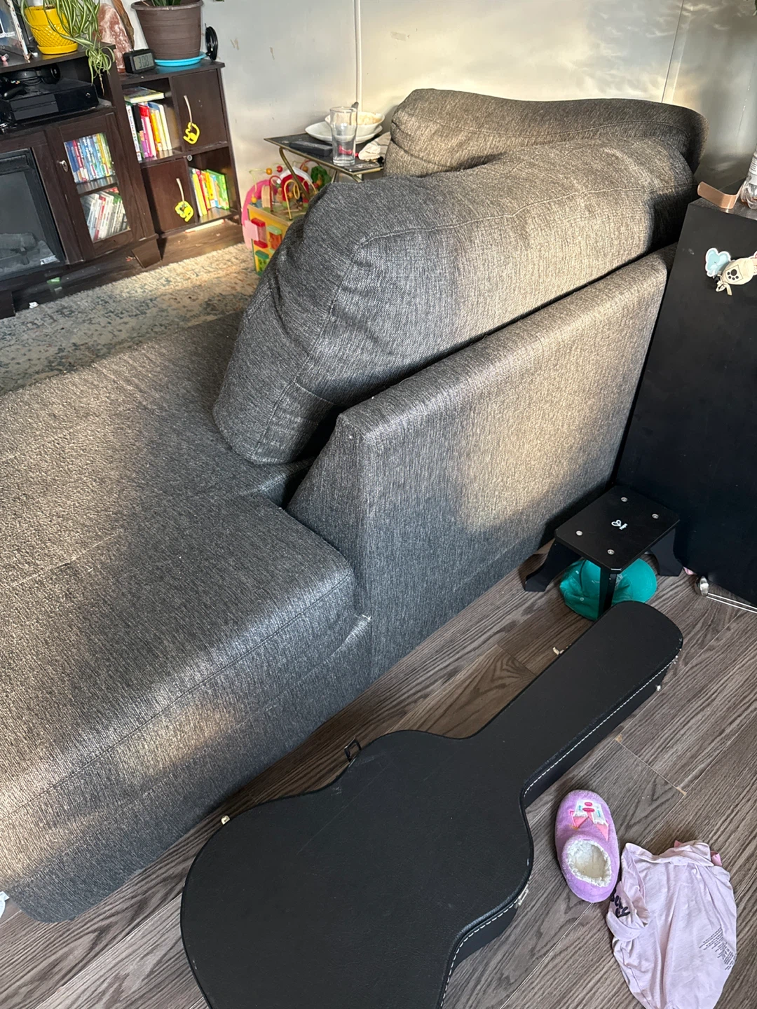 Grey Fabric Chaise - photo 3