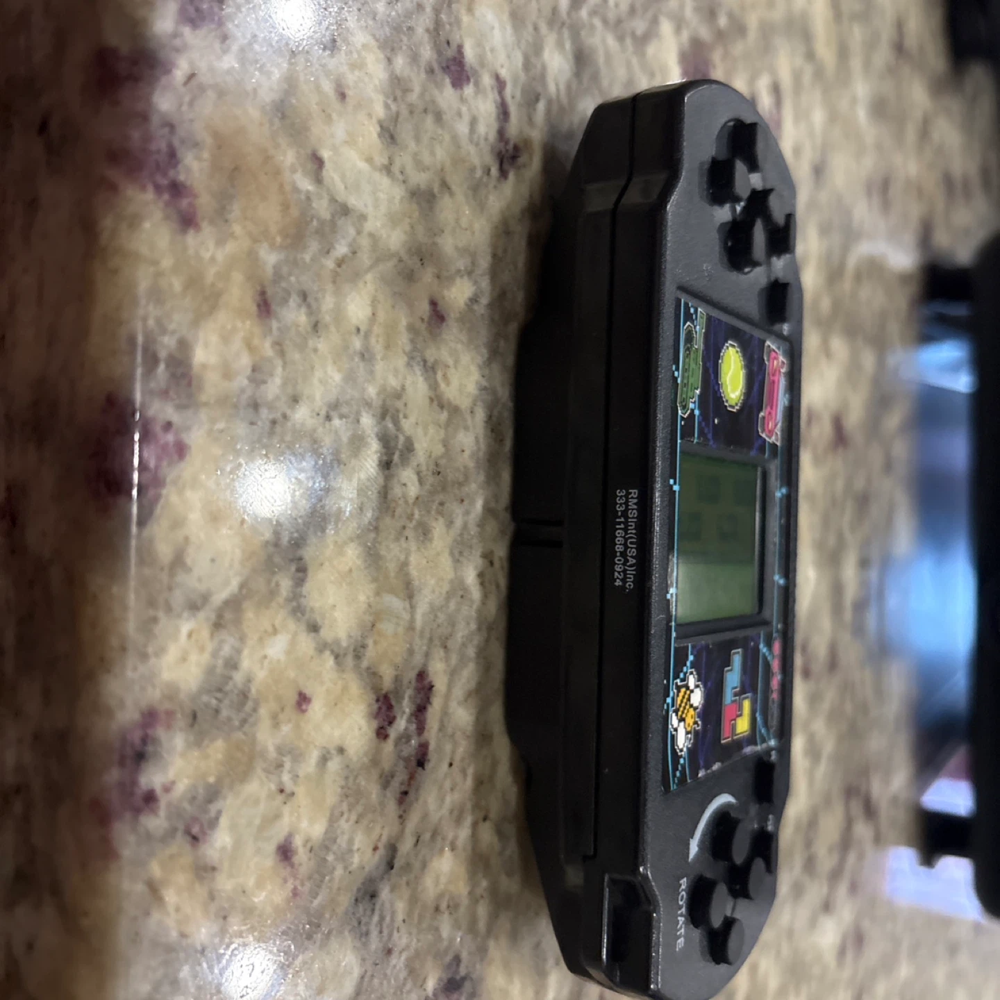 Black Handheld Electronic Game Device - photo 4