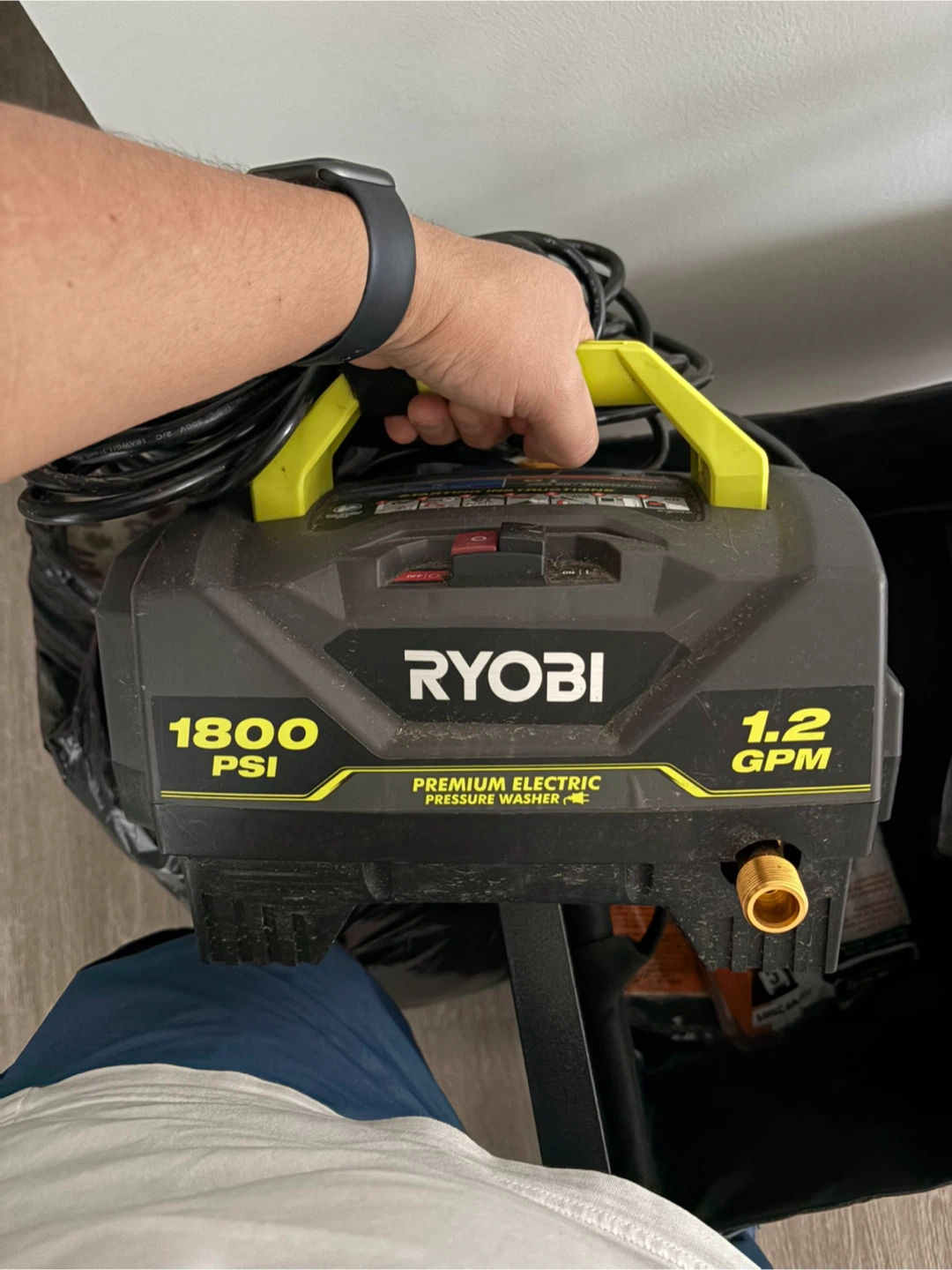 Ryobi 1800 PSI Premium Electric Pressure Washer - photo 2