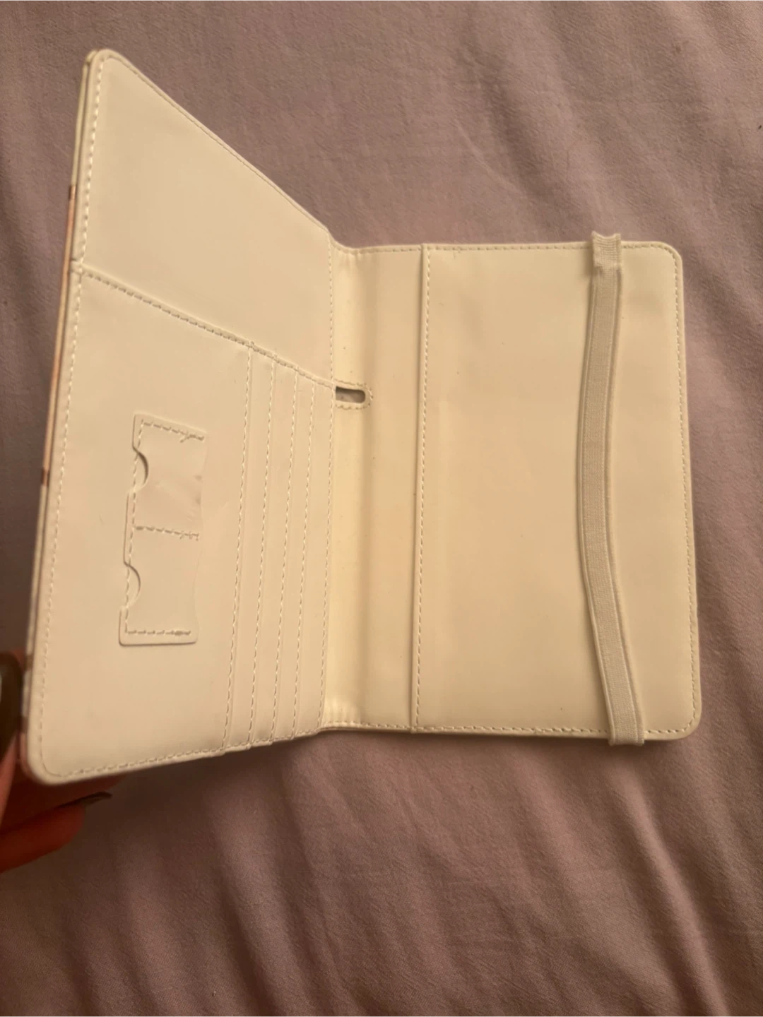 Marble Pink & Grey Passport Holder - photo 2