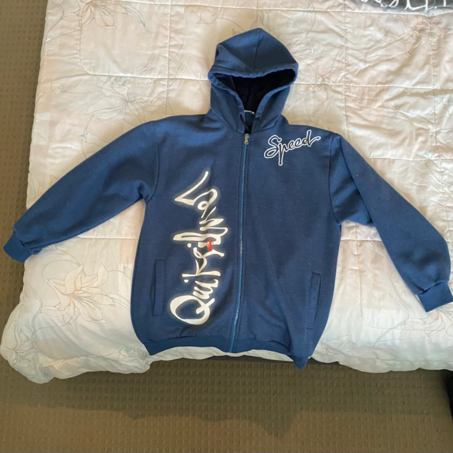 Quicksilver Blue “Speed” Zipup