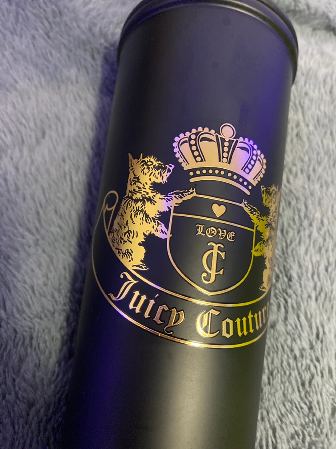 Juicy Couture Black Travel Tumbler with Charm 🏆 - photo 2