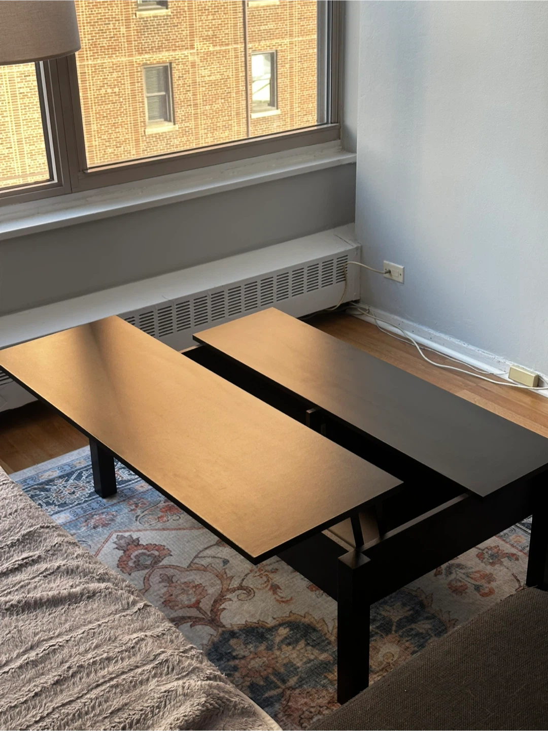 IKEA Expandable Coffee Table with Storage