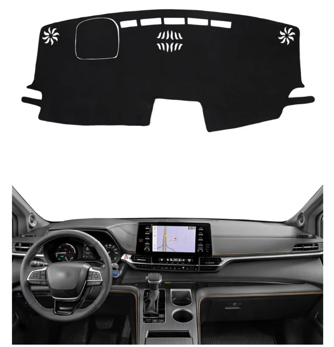 Dash Cover for Toyota Sienna Hyundai Santa Fe