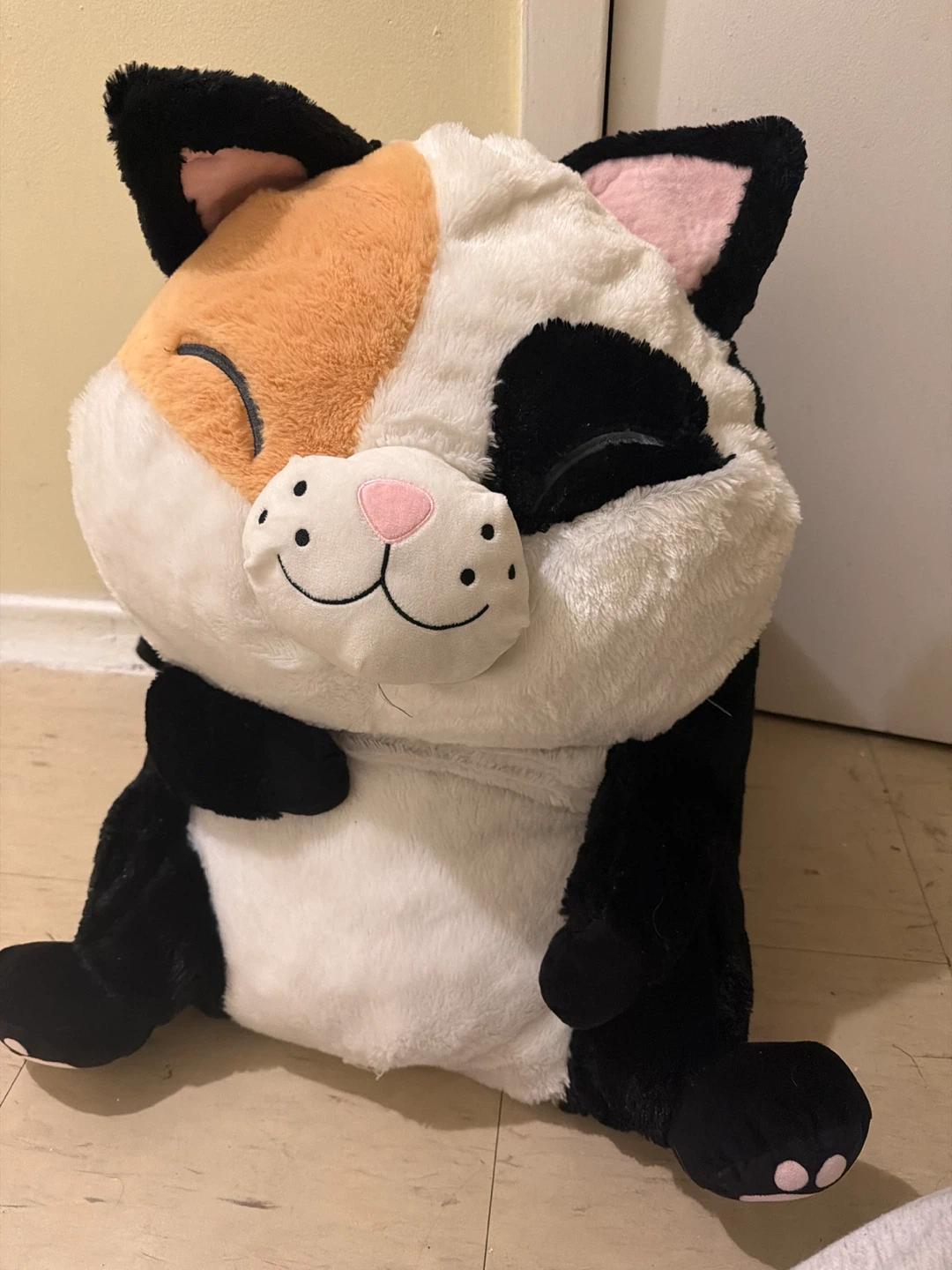 Large Plush Cat Toy