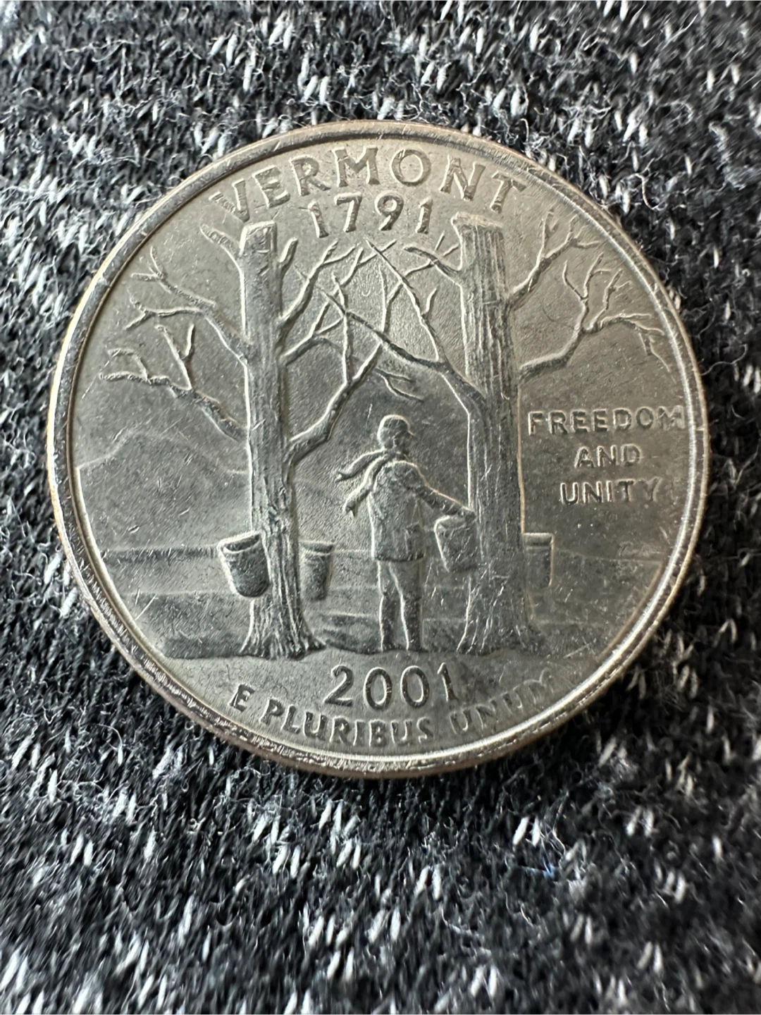 2001 Vermont State Quarter