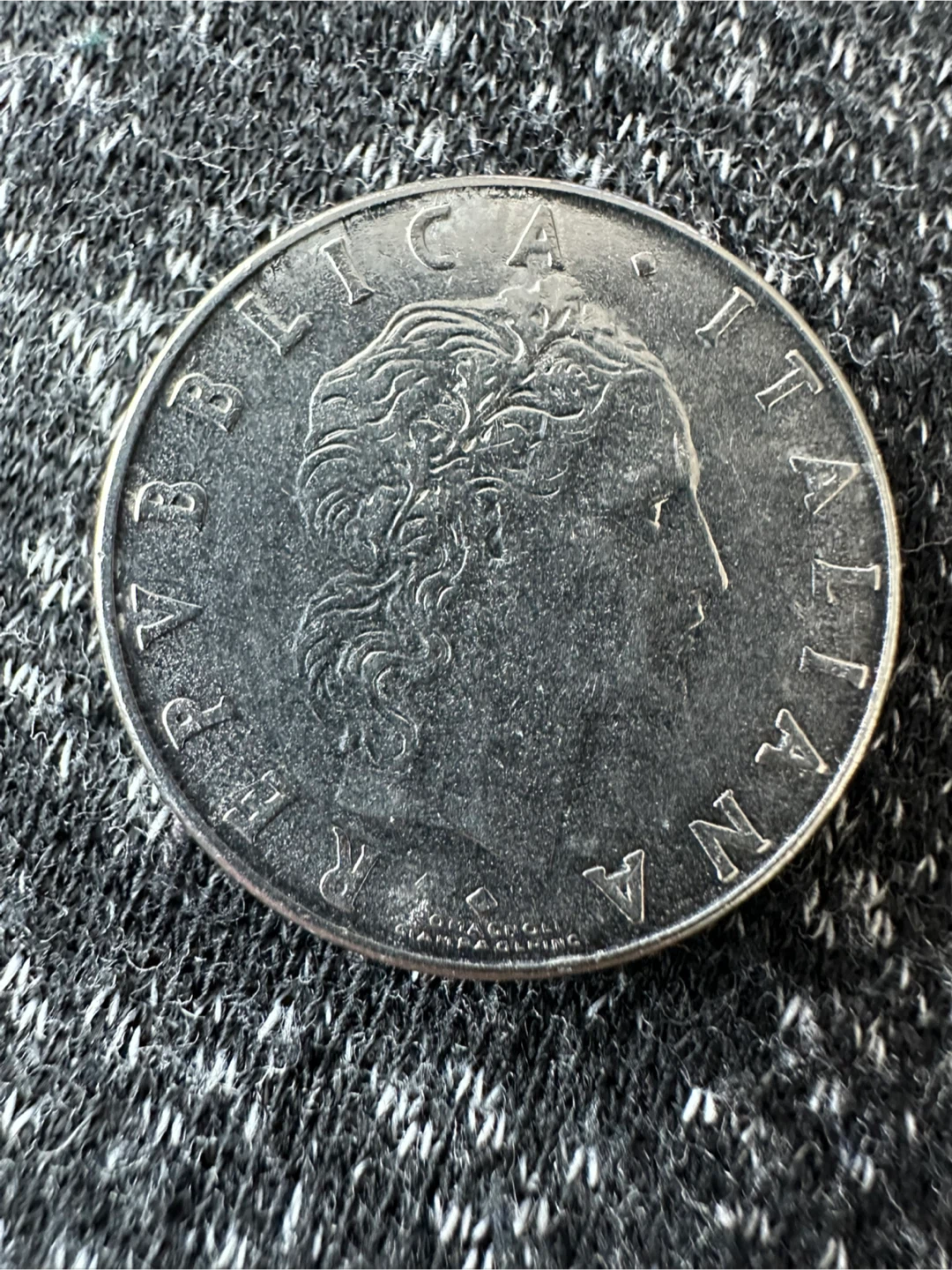1976 Italy L.50 Coin - photo 2