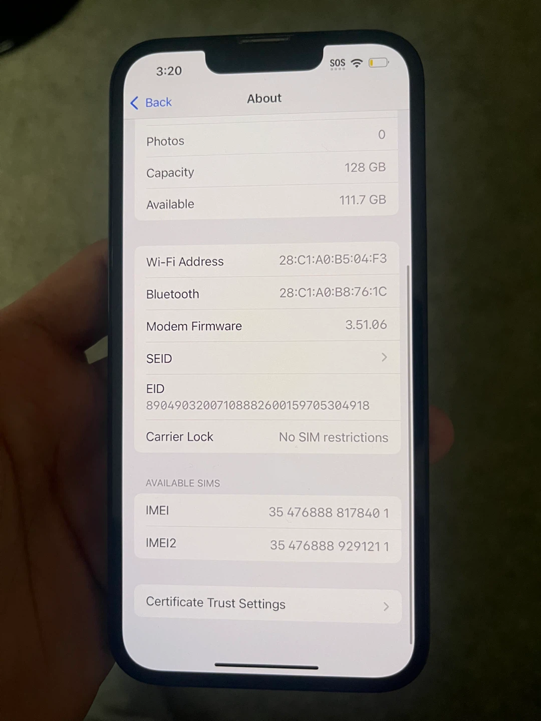 iPhone 14 128GB | 87% - photo 5