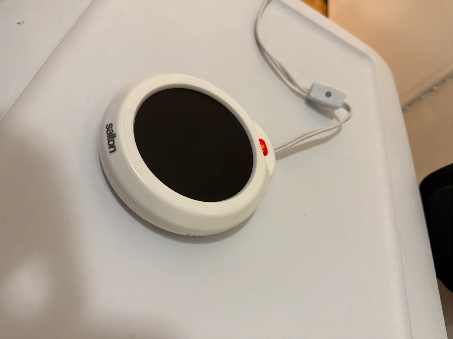 Salton White Coffee Mug Warmer