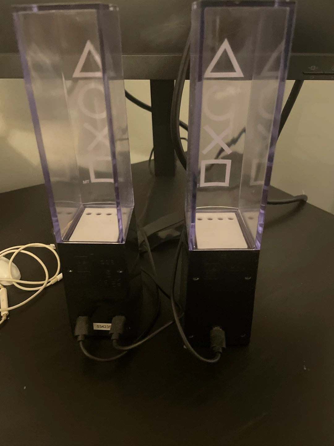 PlayStation Controller Icon Desk Lamps (Set of 2) 🧡 - photo 2