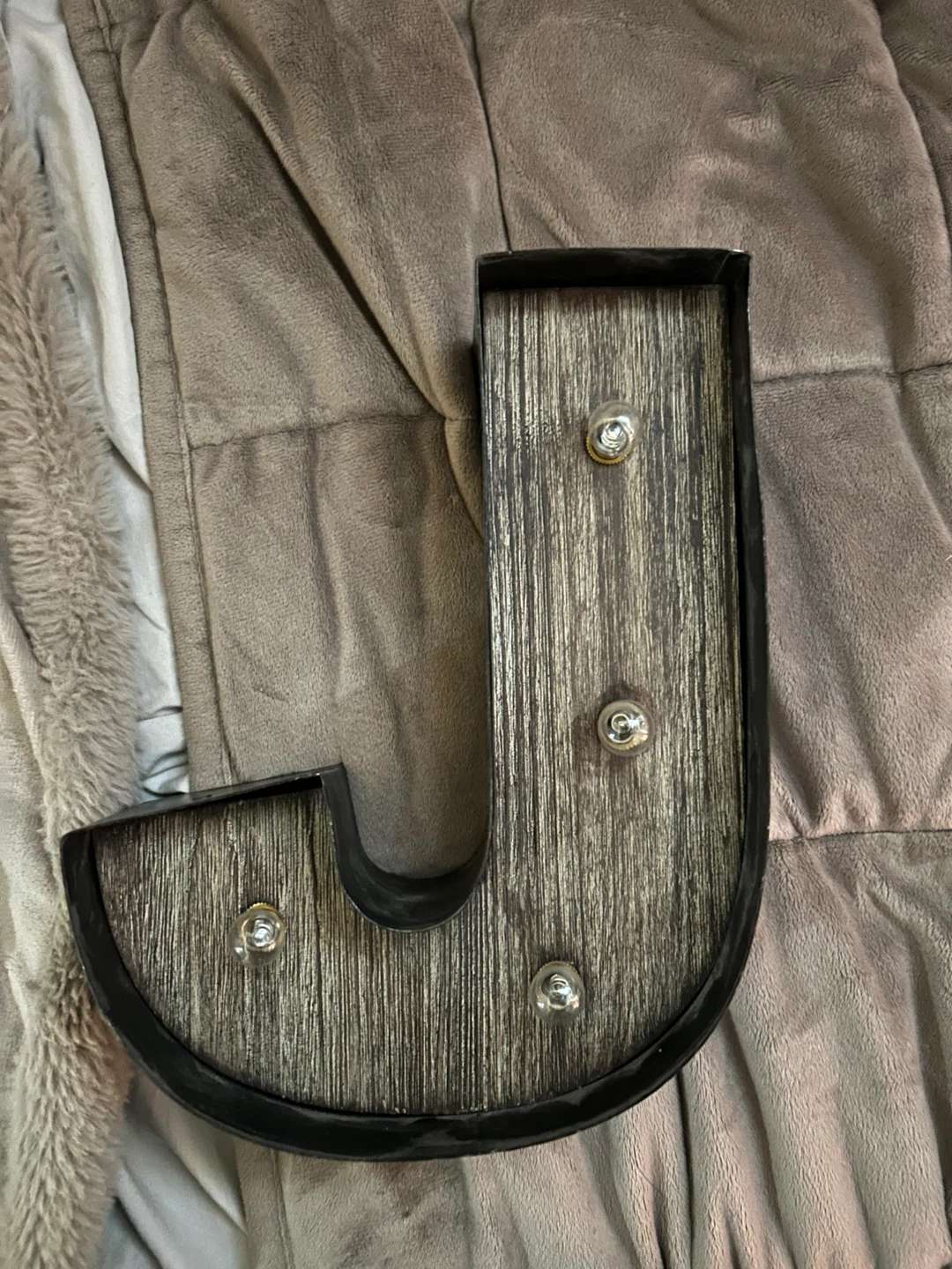 Studio Decor Light-Up Letter J