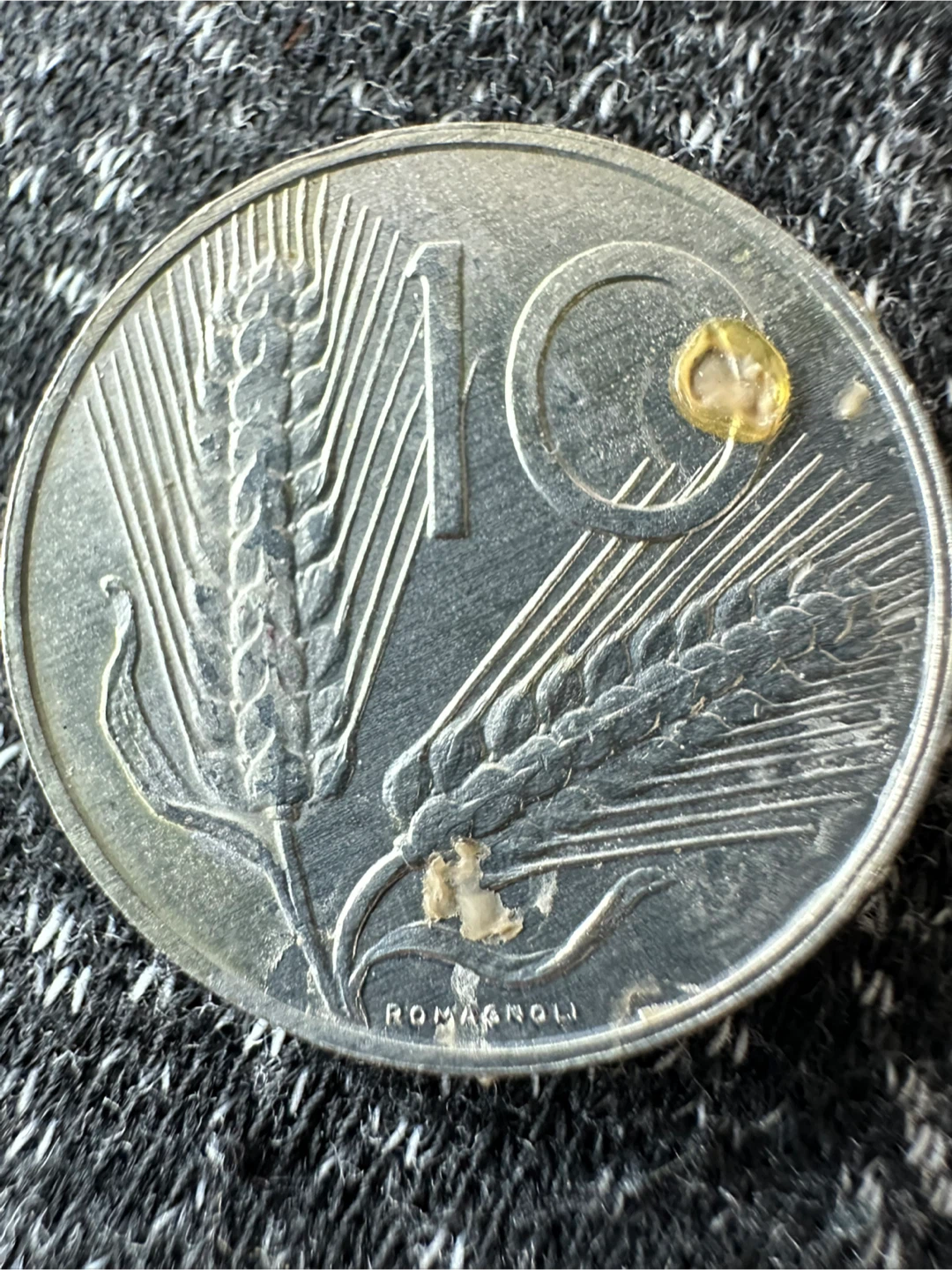 1990 Italian 1 Lira Coin
