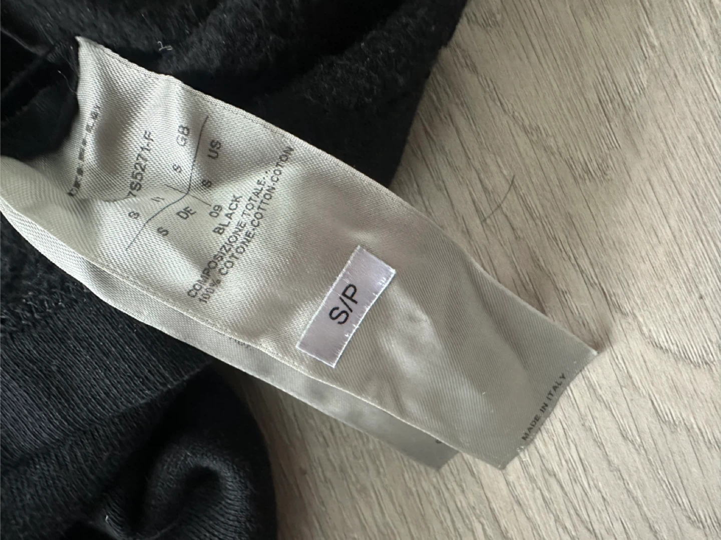 Rick Owens Black Cotton Sweatshirt - photo 4