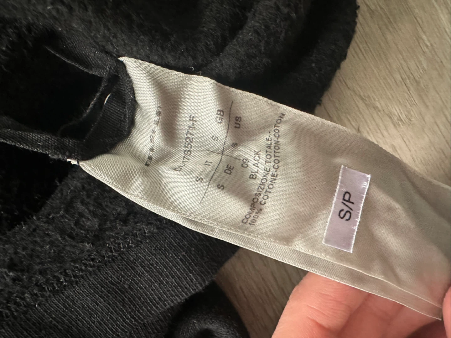 Rick Owens Black Cotton Sweatshirt - photo 3