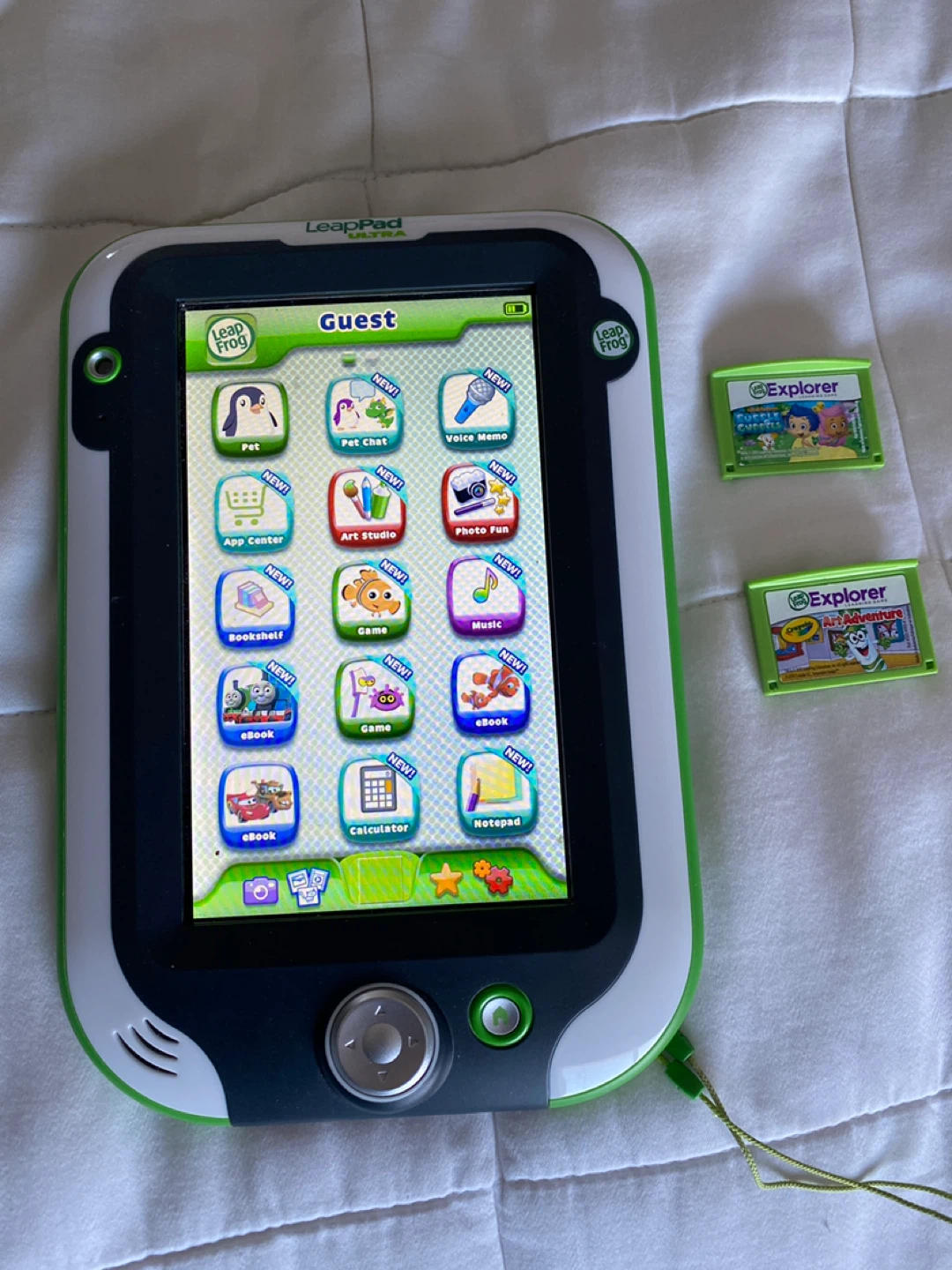 LeapFrog LeapPad Ultra Learning Tablet with 2 Games 🏆