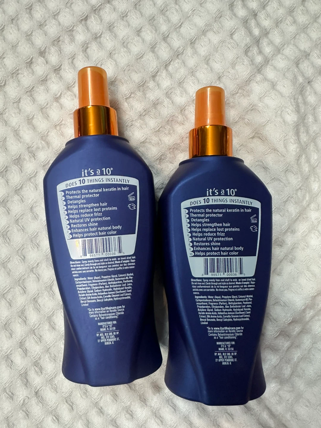 It’s a 10 miracle leave in keratin - photo 3